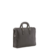 Borsa a mano unisex in vera pelle Made in Italy 4410-NERO Alessia Firenze