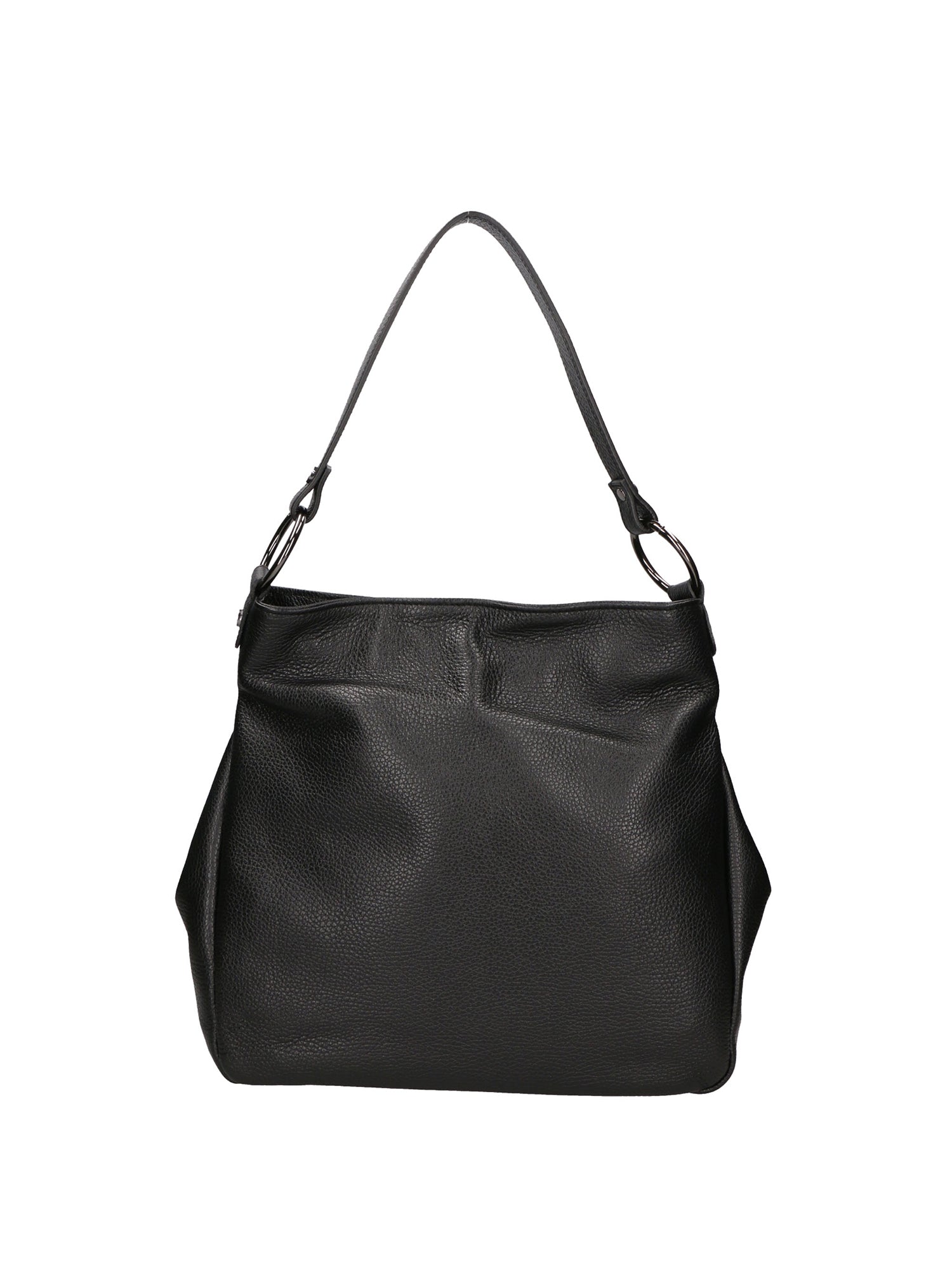 Bea Borsa a spalla da donna 100% pelle 05710-D28 NERO BLACK Gave Lux