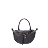 Mae Borsa a mano da donna Vera pelle 07142-D28 NERO Viola Castellani