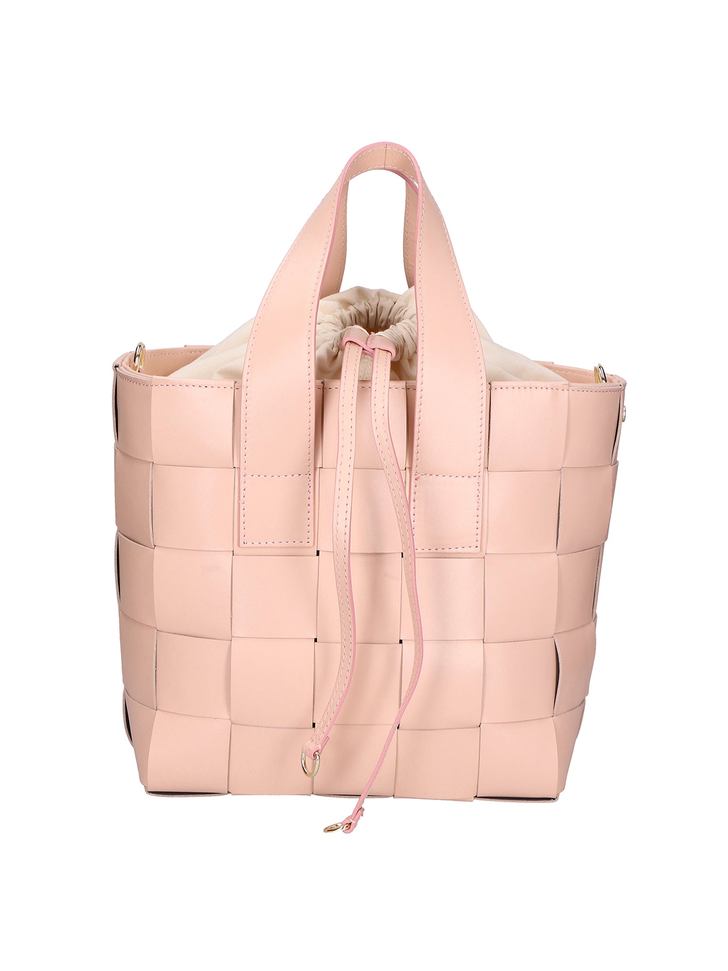 Borsa a mano da donna Vera pelle MYB-7055-SS-ROSA+BEIGE My Best Bag