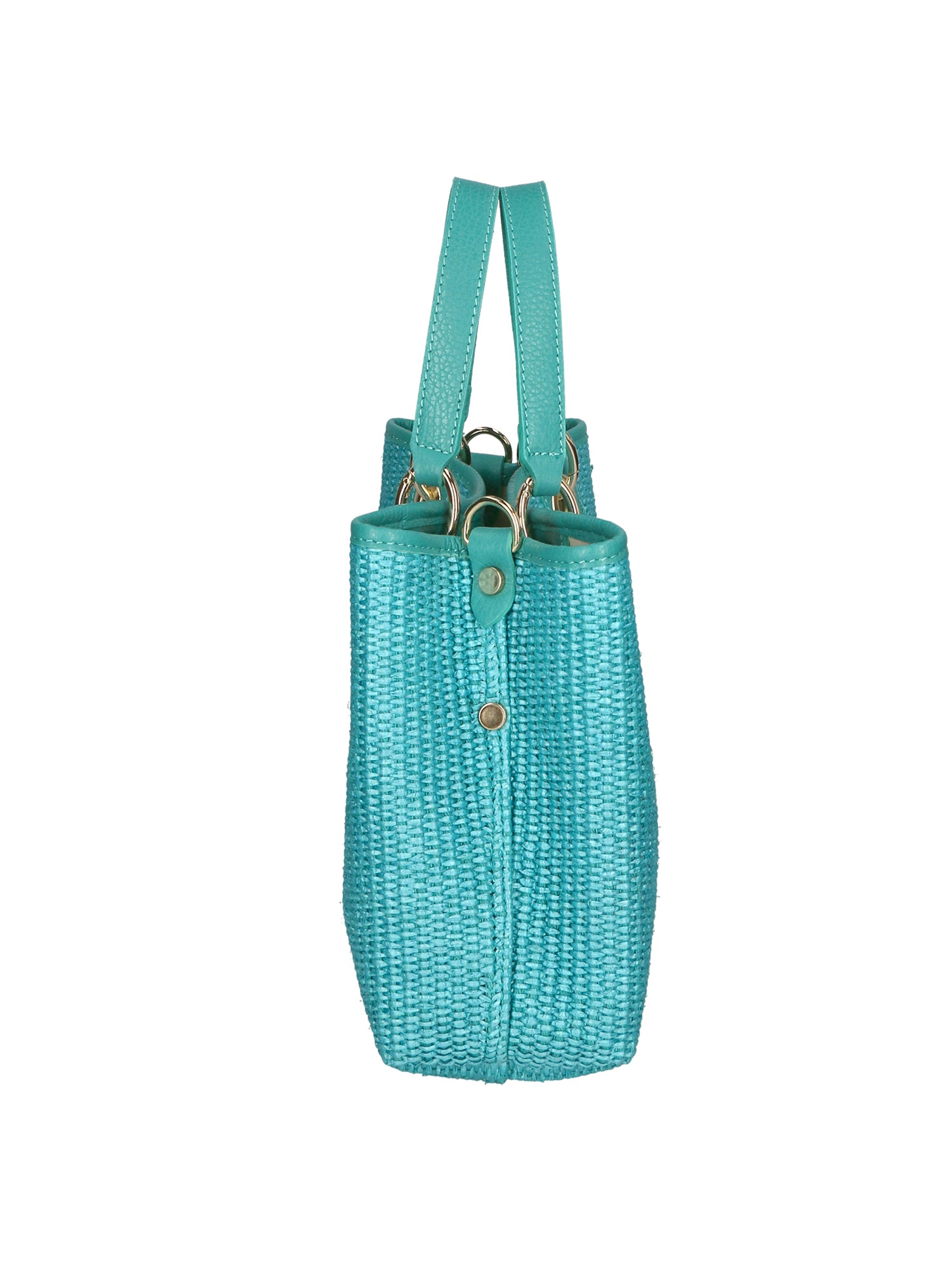 Borsa a mano da donna Paglia & Pelle MYB-05167-SS-179+D30 ACQUA My Best Bag
