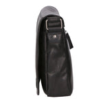 Borsa a tracolla unisex vera pelle 100% pelle SN5862247-BLACK Santini Firenze