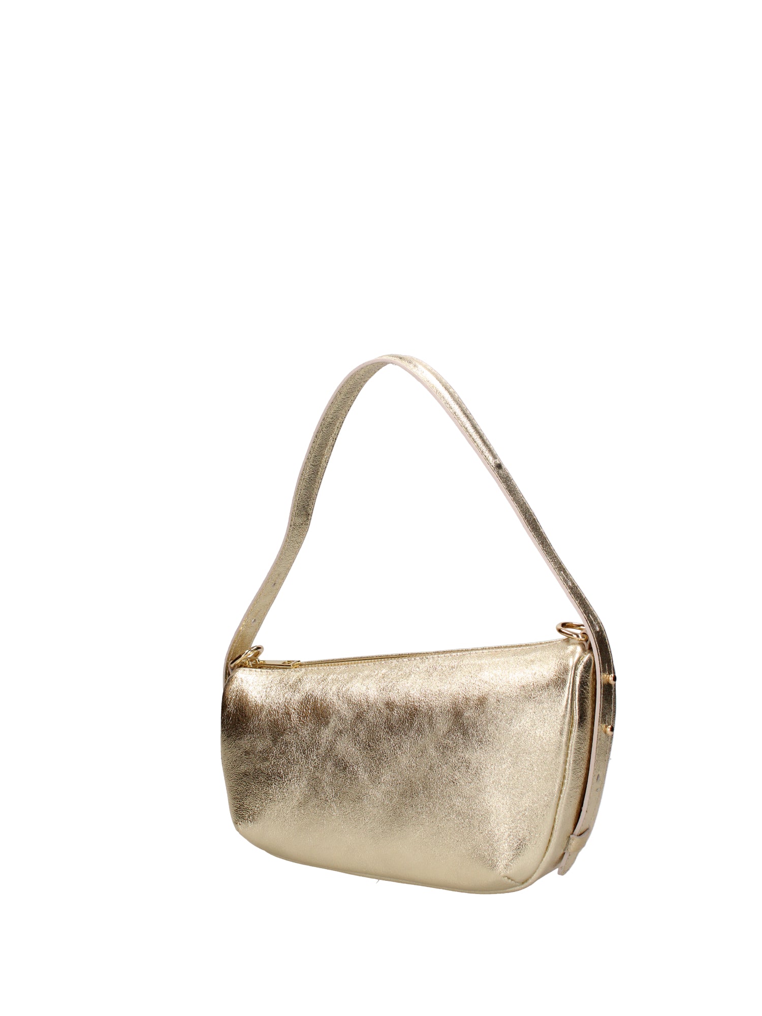 Borsa a spalla da donna Vera pelle e metallo 07228-L003 ORO Roberta Rossi