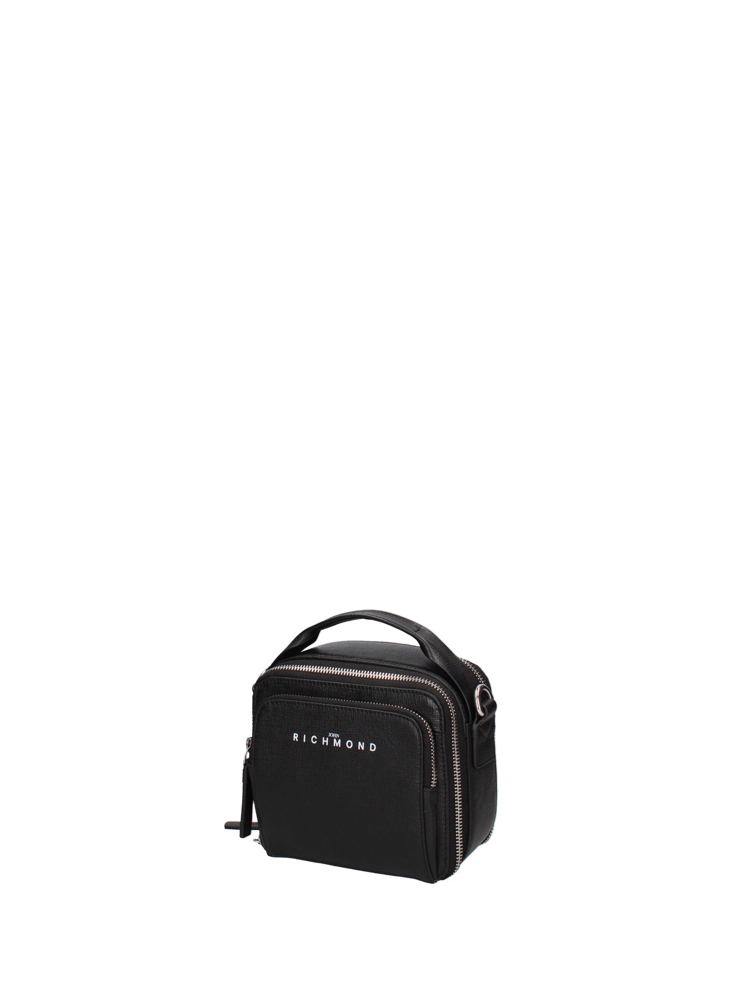 Borsa a tracolla uomo in vera pelle Casual JR-B124-BLACK John Richmond