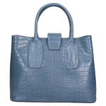 Letizia Borsa a mano da donna Pelle stampata croco 06542-CARTA ZUCCHERO Gave Lux