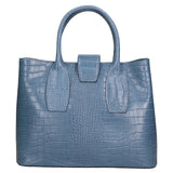 Letizia Borsa a mano da donna Pelle stampata croco 06542-CARTA ZUCCHERO Gave Lux