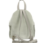 Belluno 8933-GRIGIO Zaino da donna in velluto Gave Lux