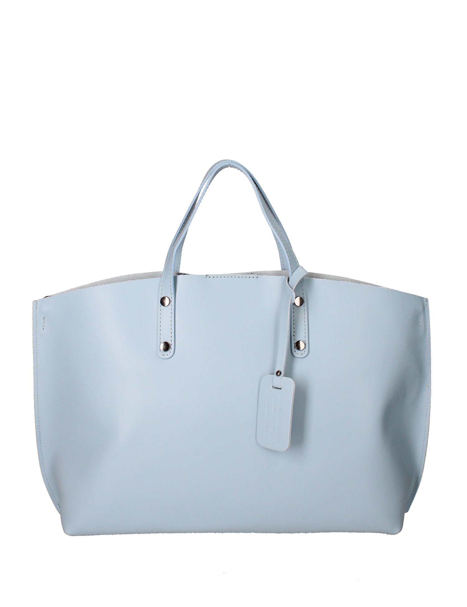 Lumena Borsa a mano da donna Vera pelle 2094-L366 CIELO Gave Lux