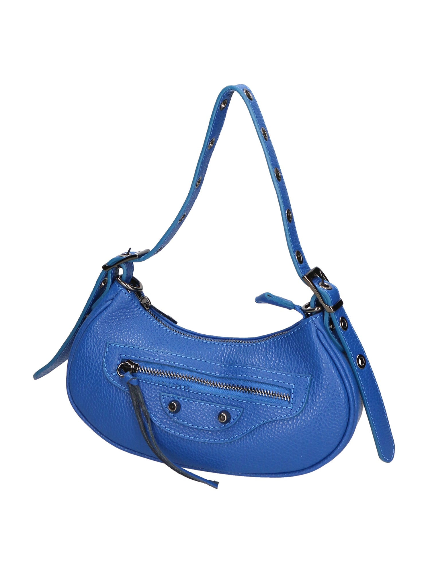 Galatea Borsa a spalla da donna Vera pelle 05708-D22 BLUETTE ROYAL BLU Gave Lux