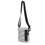 Borsa a spalla unisex Textile Prodotto Vegano 5,5x6x19,5 cm