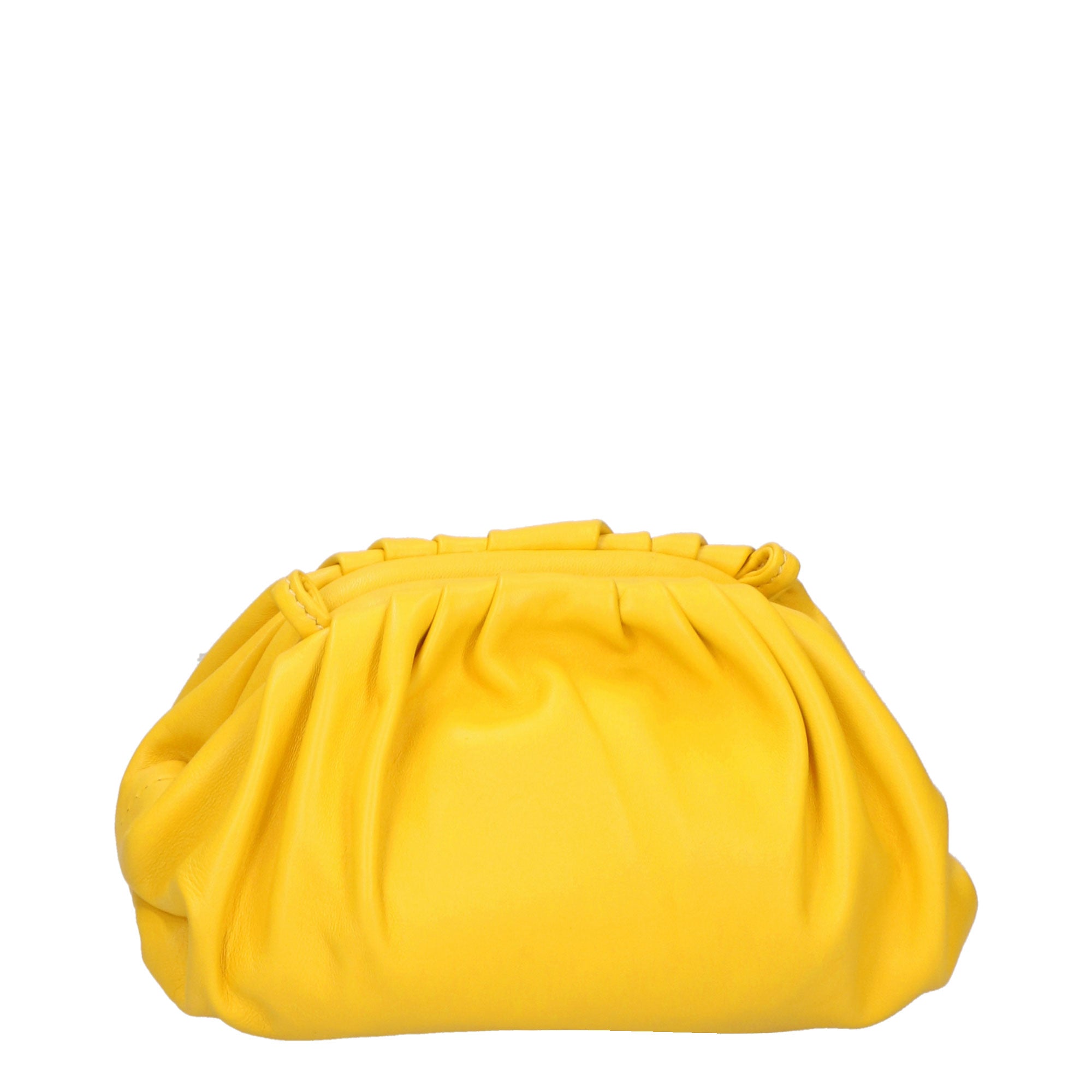 Borsa a tracolla da donna 100% pelle MYB-7009-SS-BANANA G1 My Best Bag