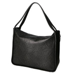 Aura Borsa a spalla da donna Vera pelle stampata lizard 05517-D28 NERO L022 NERO Gave Lux
