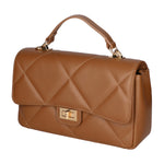 Vita Borsa a spalla da donna Vera pelle 06879-S40 TAUPE Gave Lux
