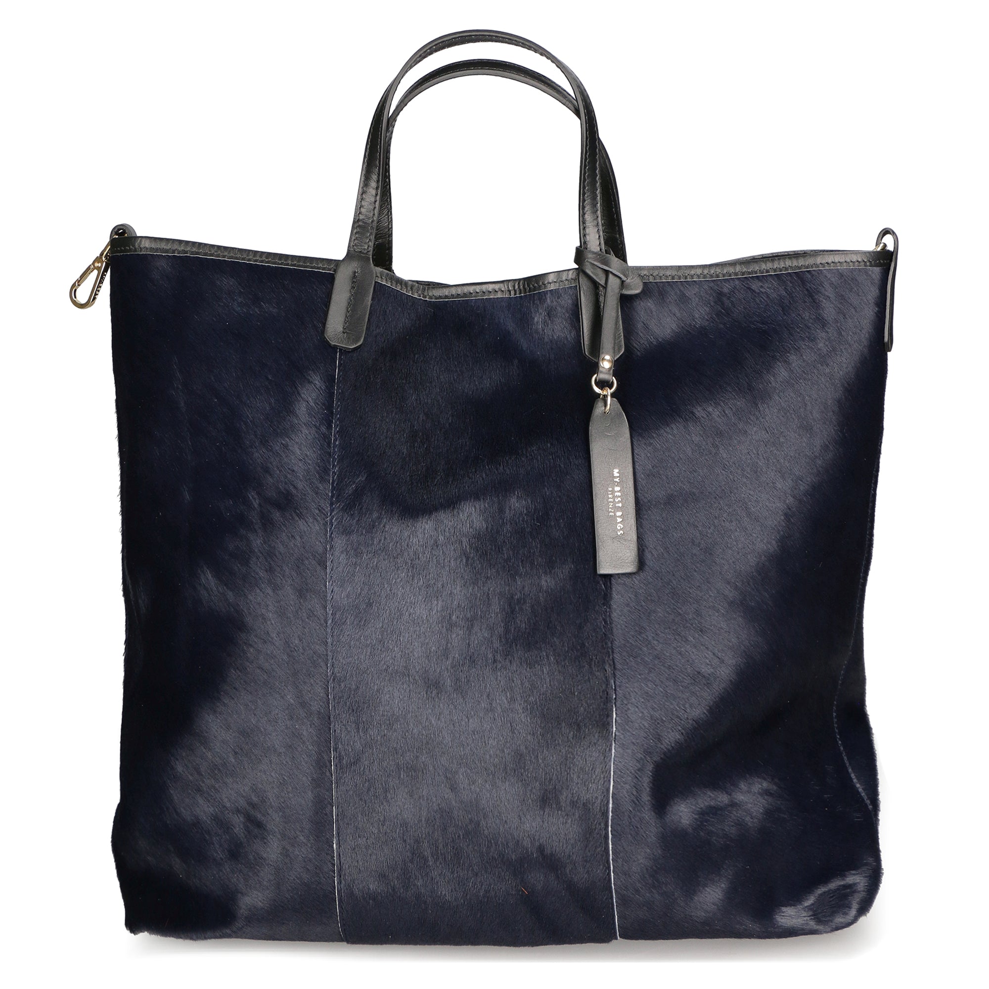 Borsa a mano da donna Vera pelle MYB-8053-FW-NOTTE My Best Bag