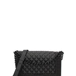 Borsa a mano donna 100% gomma FLAT PENKA M-BLACK-BLACK Marc Ellis