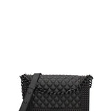 Borsa a mano donna 100% gomma FLAT PENKA M-BLACK-BLACK Marc Ellis