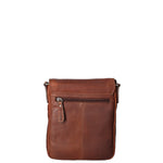 Borsa a tracolla da uomo Vera pelle HIL-3069S-T.MORO Hill Burry
