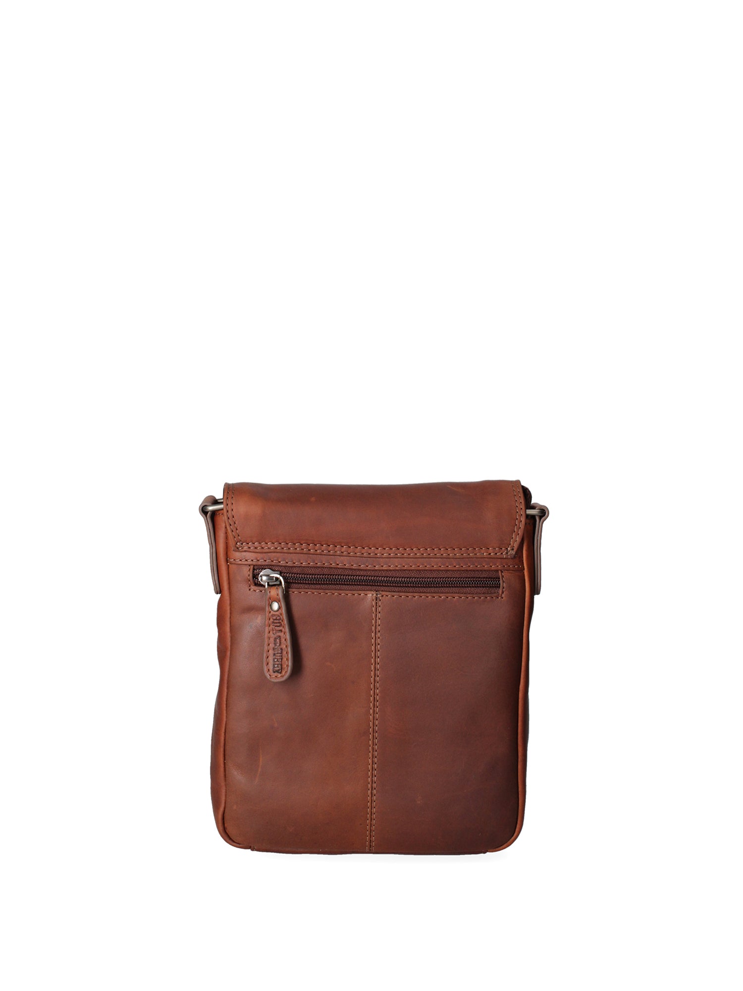 Borsa a tracolla da uomo Vera pelle HIL-3069S-T.MORO Hill Burry
