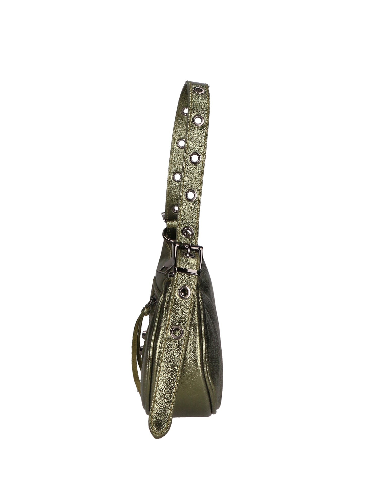 Gloria Borsa a mano da donna Vera pelle 05708L-L007 VERDE Gave Lux