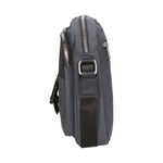 Borsa a tracolla uomo 100% PU Leather PCL3018-GREY-BLACK Northampton Polo Club