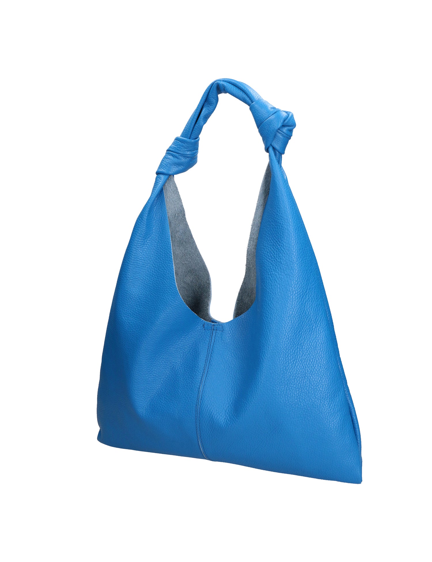 Gwenda Borsa a spalla da donna Vera pelle 06008-D222 BLU ASTER Gave Lux