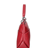 Seraphina Pro Borsa a spalla da donna Vera pelle 3920-S10 RUBINO Gave Lux