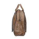 Erebea Borsa a mano da donna Vera pelle 80020-TAUPE Gave Lux