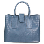 Letizia Borsa a mano da donna Pelle stampata croco 06542-CARTA ZUCCHERO Gave Lux