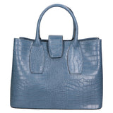 Letizia Borsa a mano da donna Pelle stampata croco 06542-CARTA ZUCCHERO Gave Lux