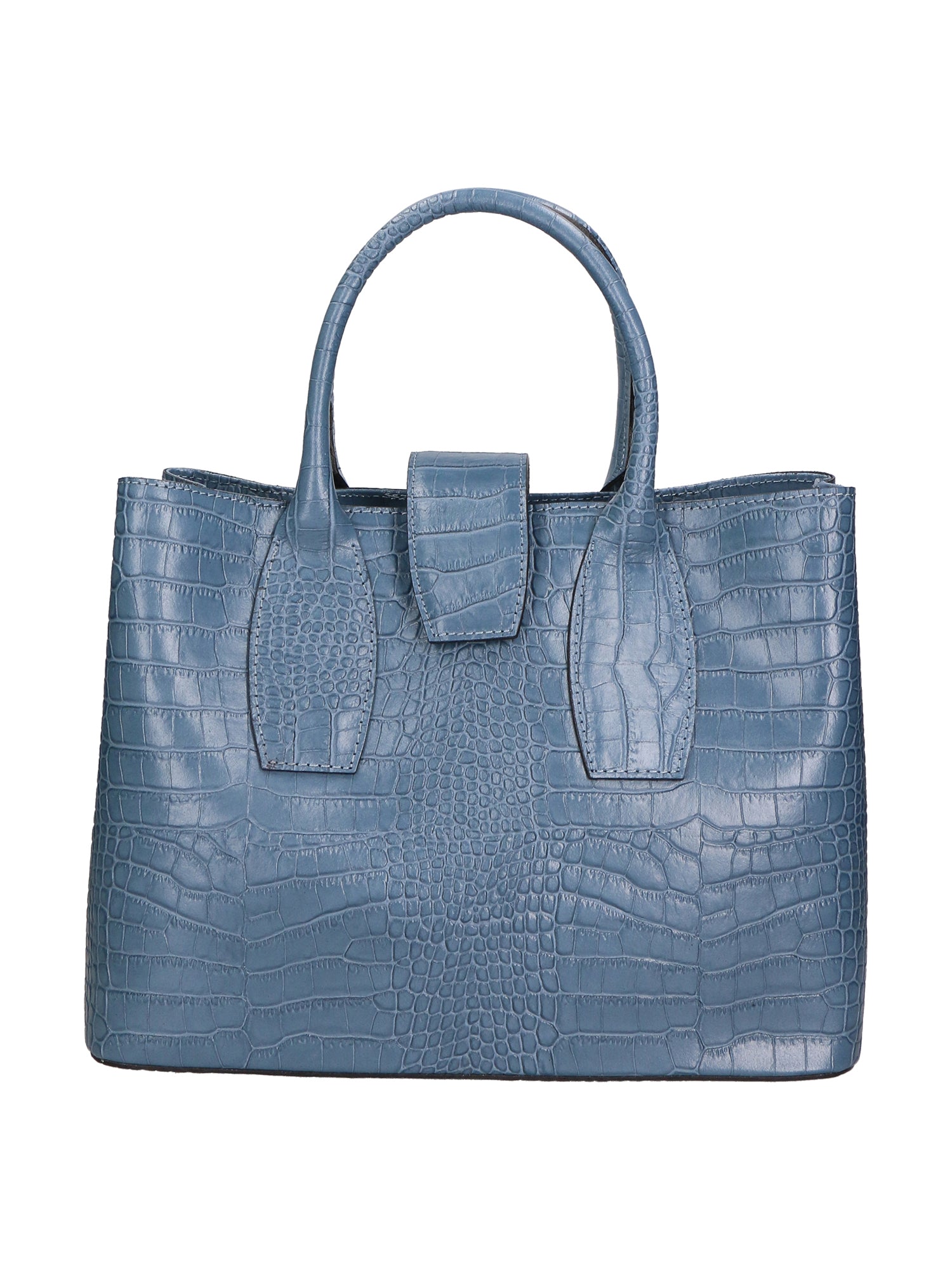Letizia Borsa a mano da donna Pelle stampata croco 06542-CARTA ZUCCHERO Gave Lux