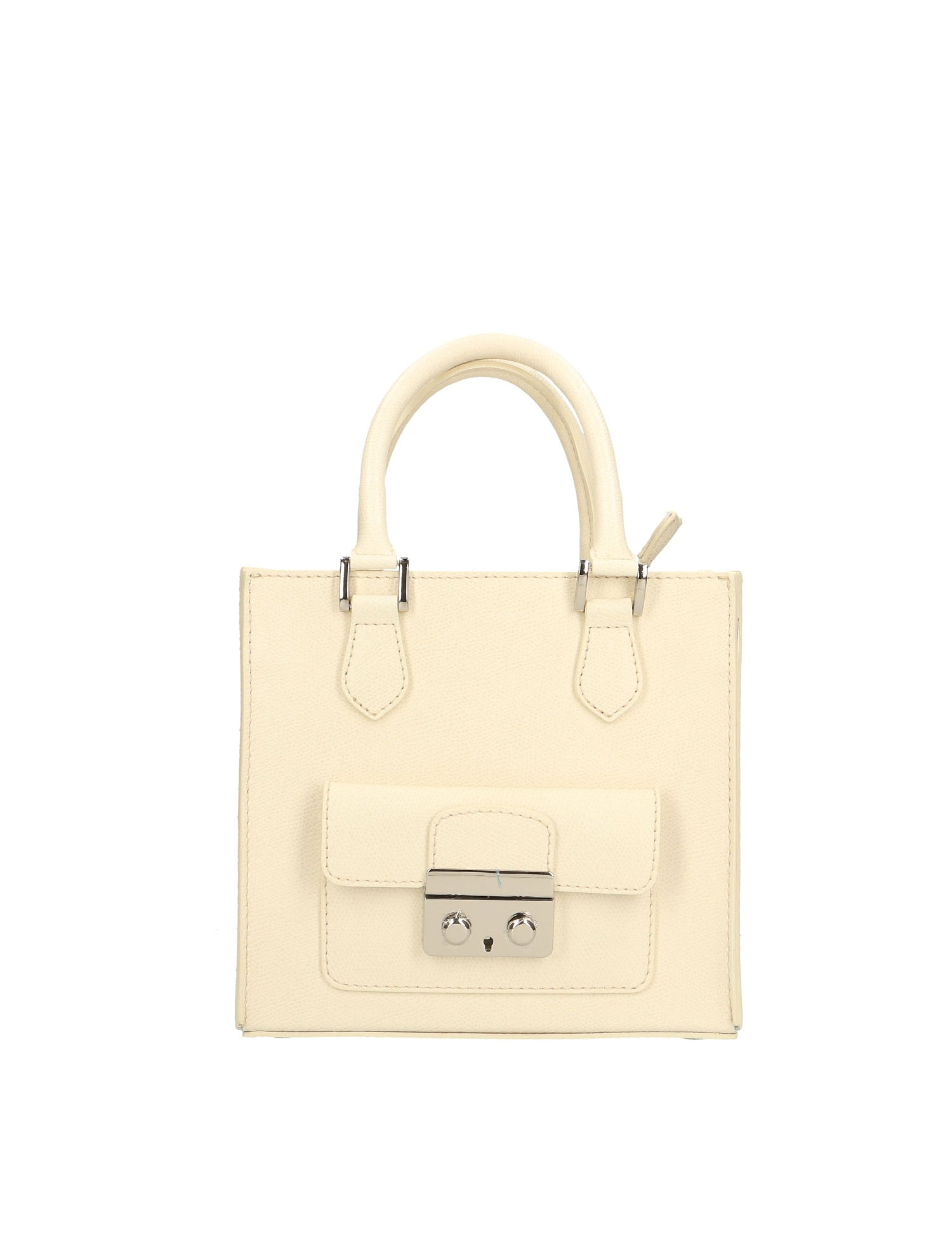 Iolara Borsa a mano da donna Vera Pelle 8655-BEIGE Gave Lux