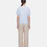 T-shirt in Cotone Azzurro
