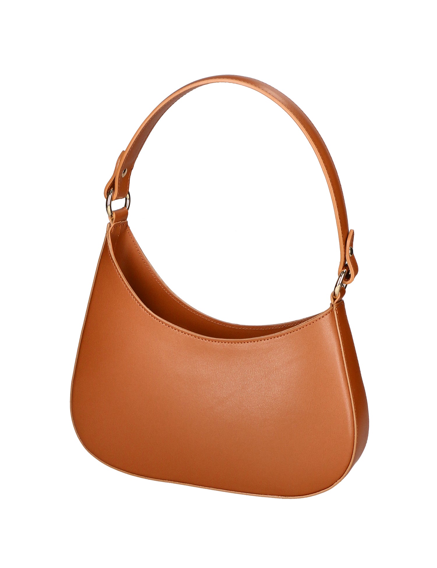 Borsa a spalla da donna Vera pelle MYB-05254-SS-CUOIO B17 My Best Bag