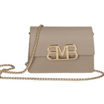 Borsa a tracolla da donna Vera pelle MYB-8039-FW-L113 TAUPE CHIARO My Best Bag