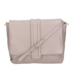 Wanda Borsa a tracolla da donna Vera pelle 06497-S77 GRIGIO PERLA Gave Lux