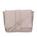 Wanda Borsa a tracolla da donna Vera pelle 06497-S77 GRIGIO PERLA Gave Lux
