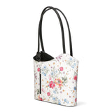 Elsa Borsa a spalla da donna Vera pelle 80056-D28 NERO BLACK Gave Lux