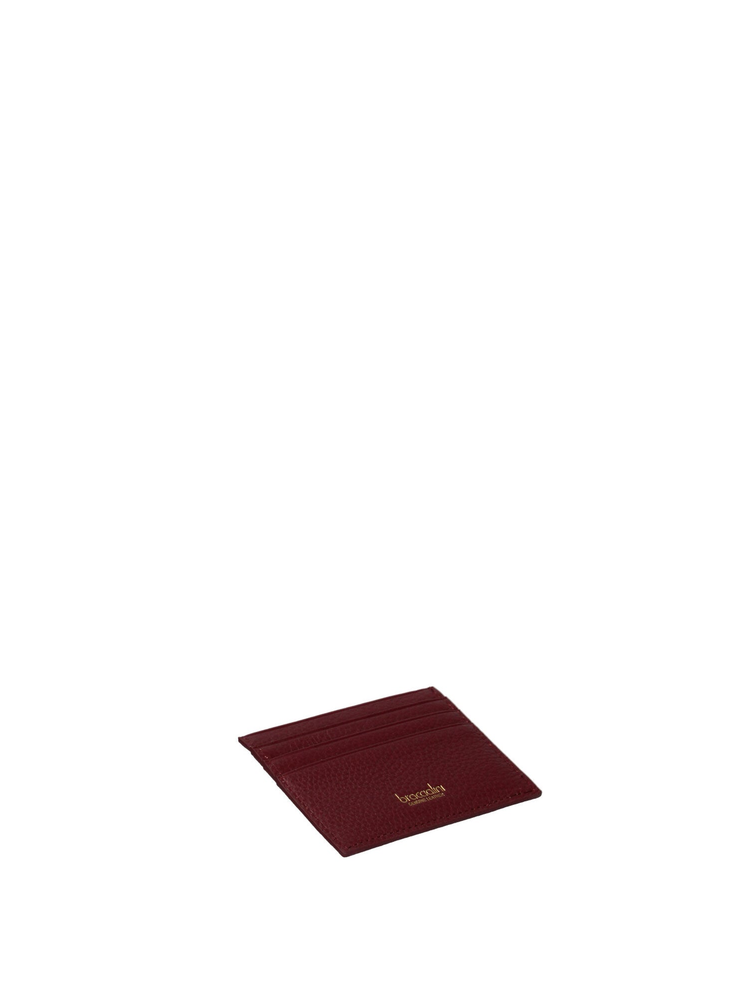 Elowen Nova B16704GR-BORDEAUX Porta Carte Donna Vera Pelle Braccialini