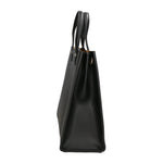 Borsa a mano da donna 100% pelle artigianale MYB-6015-FW-P 636 NERO BLACK My Best Bag