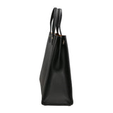 Borsa a mano da donna 100% pelle artigianale MYB-6015-FW-P 636 NERO BLACK My Best Bag