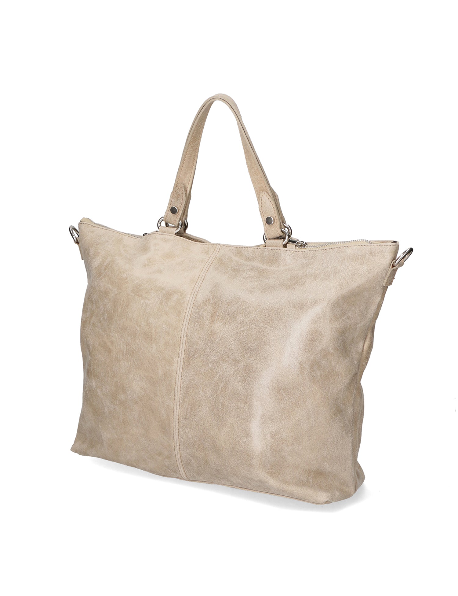 Elisamaria Borsa a spalla da donna Vera pelle 80055-TAUPE Gave Lux