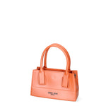 Borsa a mano da donna 100% Pvc FLAT-ENJOY-DARK RUST - SATIN CDF Marc Ellis