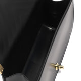 Borsa a mano da donna 100% PVC FLAT M-BLACK + LIGHT GOLD Marc Ellis