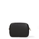 Borsa a Tracolla in Dollaro Leather Nero
