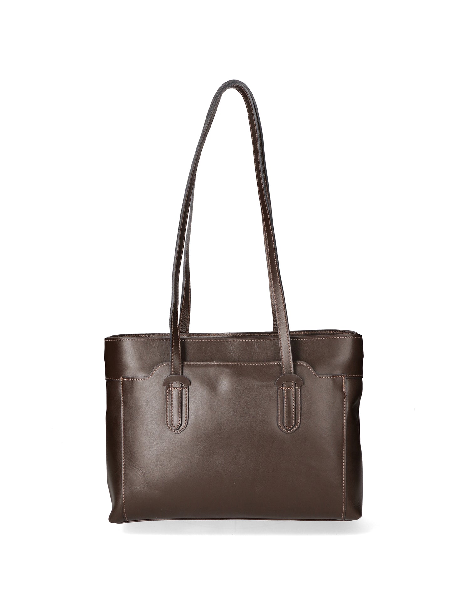 Flaviana Borsa a tracolla unisex Vera pelle 9117-NERO BLACK Gave Lux