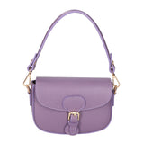 Viktoria Borsa a spalla da donna Vera pelle 06526-D87 VIOLET Gave Lux