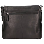 Borsa a tracolla unisex vera pelle 100% pelle SN5862247-BLACK Santini Firenze