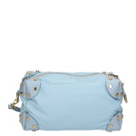 Borsa a tracolla da donna 100% pelle MYB-7013-SS-CIELO G1+P631 CIELO My Best Bag
