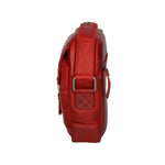 Borsa a tracolla da uomo Vera pelle RFID HILB-HT05-ROSSO Hill Burry