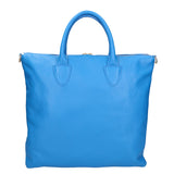 Ginny Borsa a spalla da donna Vera pelle 05981-D222 BLU ASTER Gave Lux